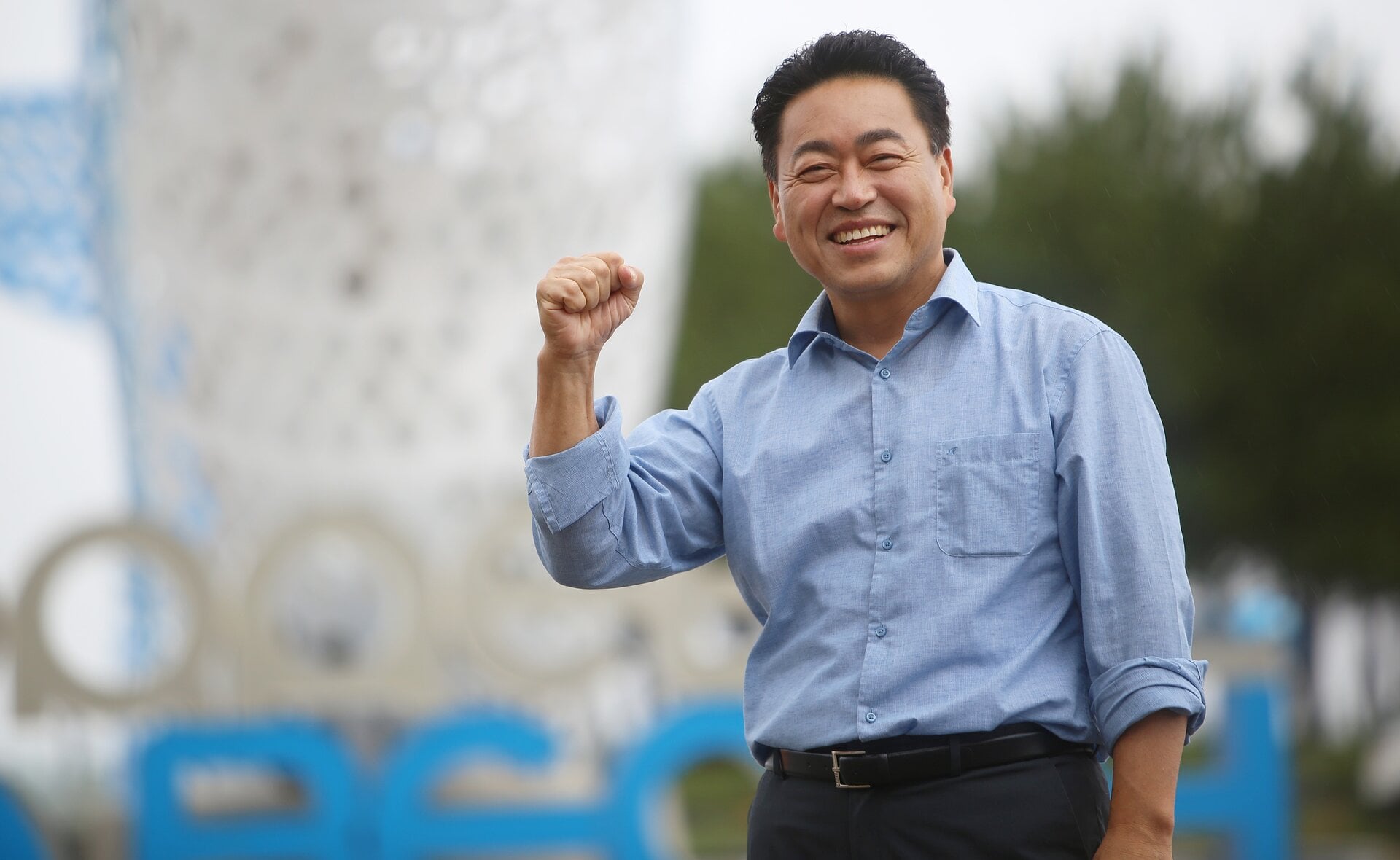 조주홍 후보. 선거사무소 제공